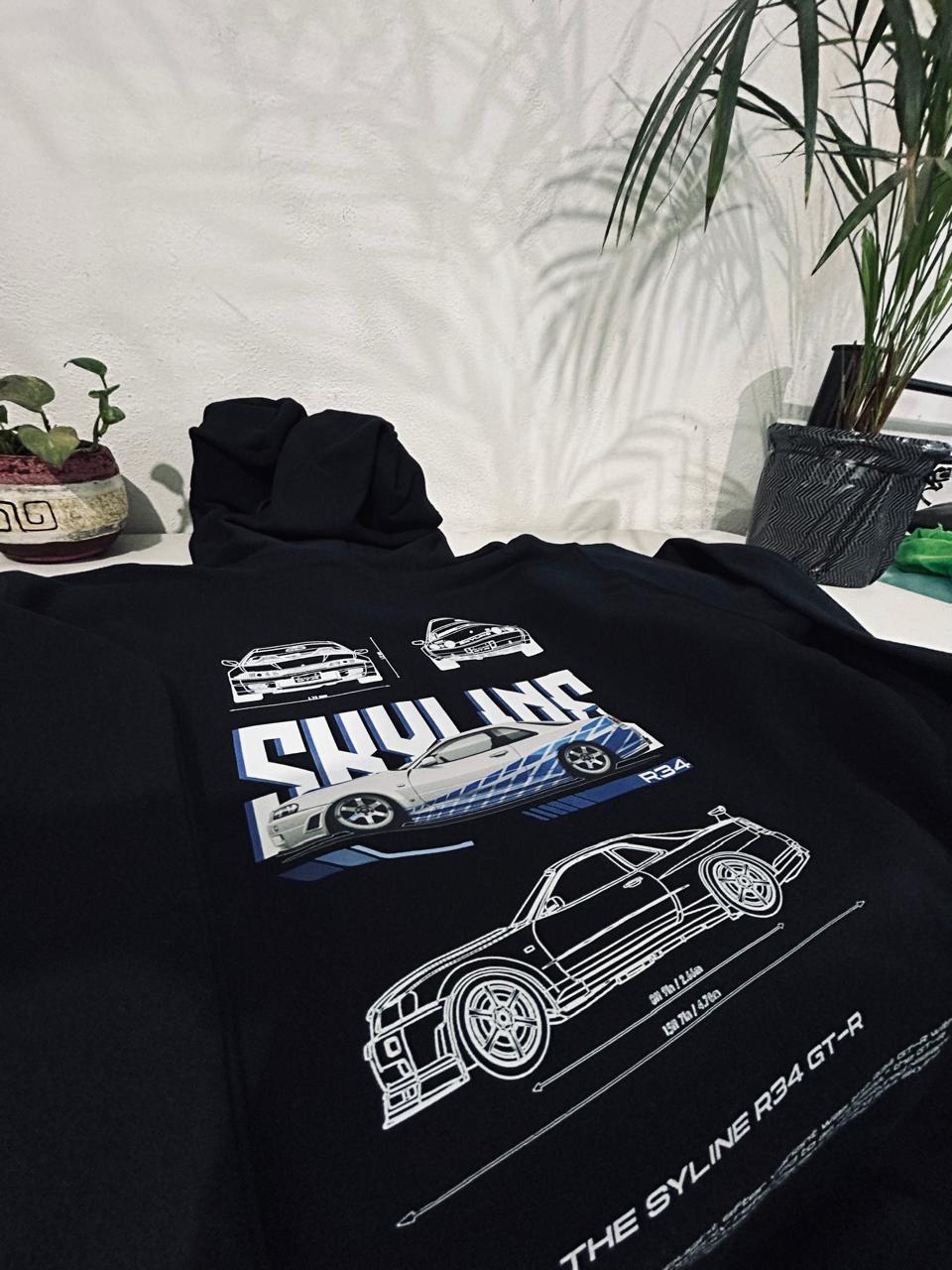 SUDADERA SKYLINE.